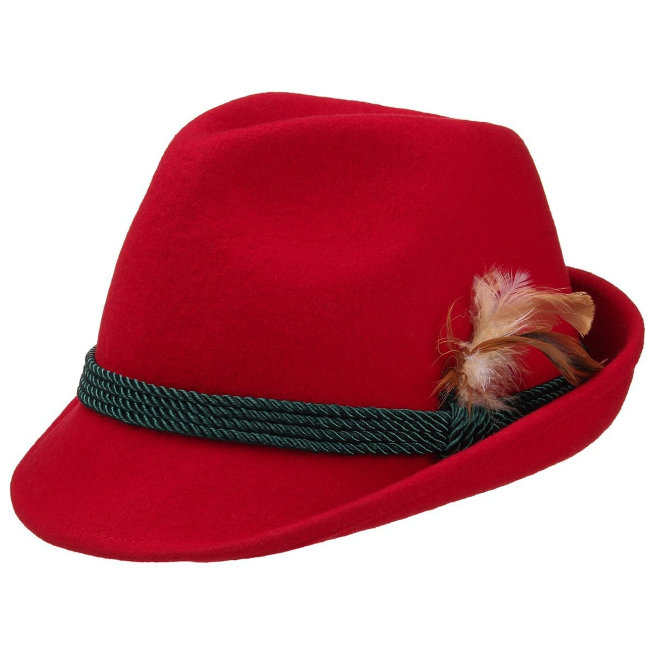 Hoedshop Red Dames Tirolerhoed Rood 56 hoedshop kopen in de aanbieding Hoedshop Red Dames Tirolerhoed Rood 56 hoedshop kopen in de aanbieding