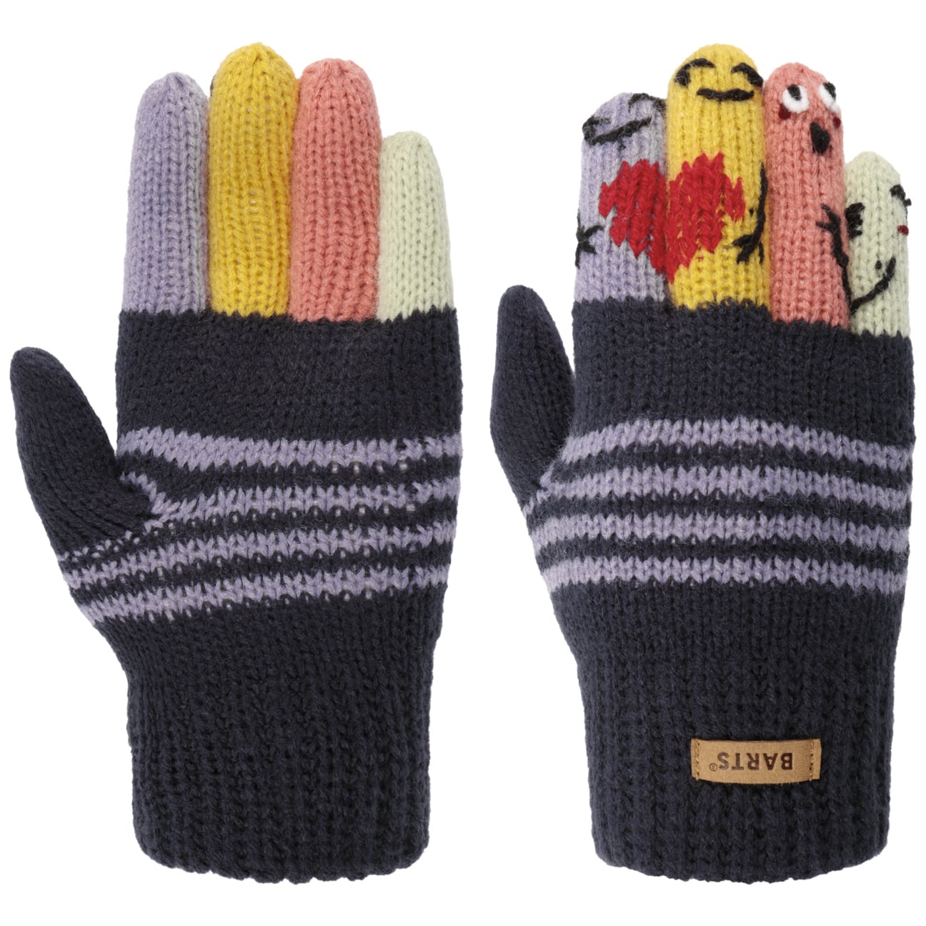 Puppet Kinder Handschoenen By Barts Donkerblauw 3 Hs barts kopen in de aanbieding