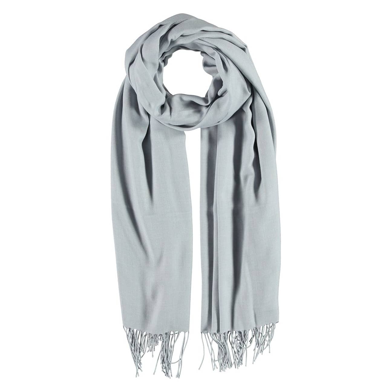 Xl Pashmina Sjaal Franjes By Passigatti Grijs passigatti kopen in de aanbieding