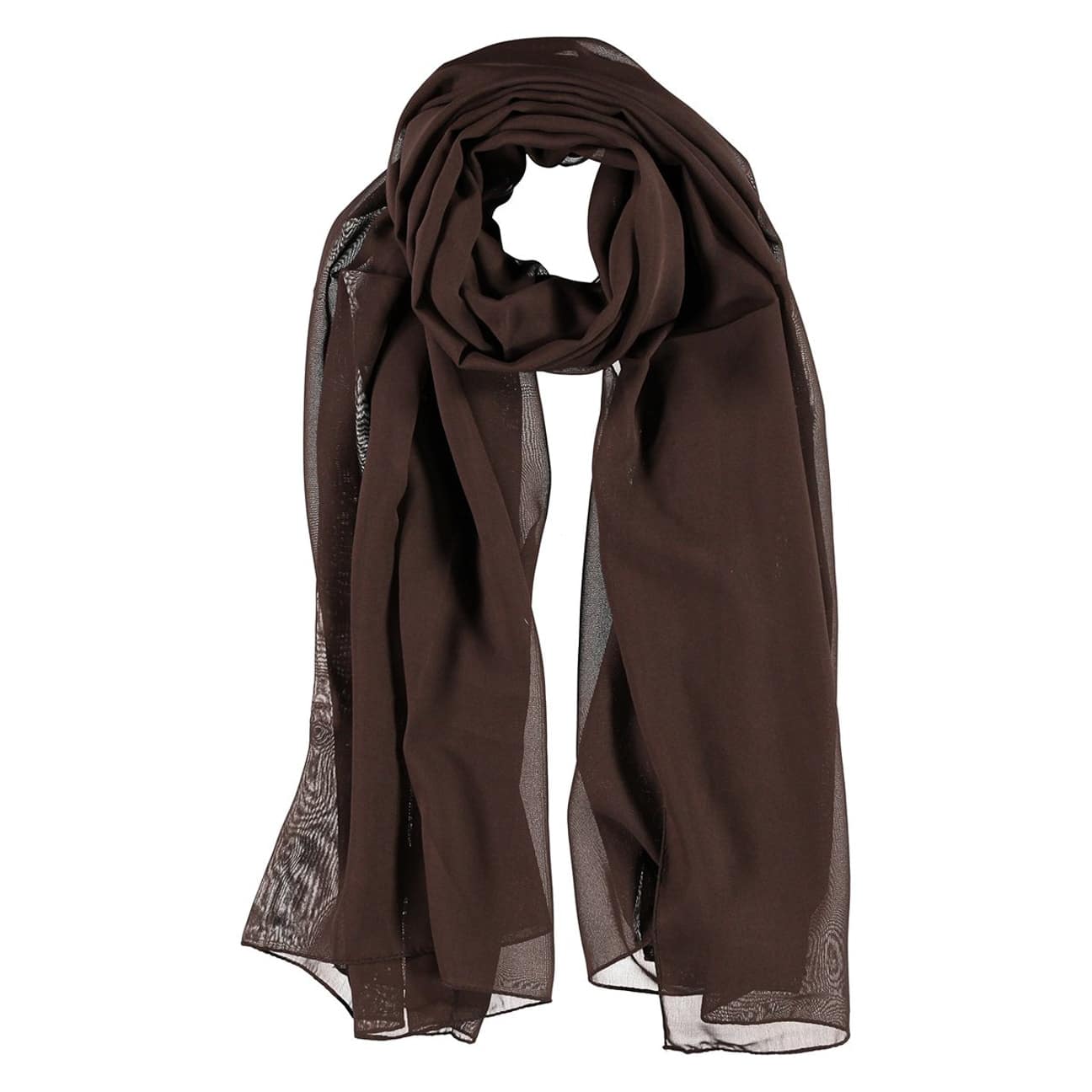 Chiffon Zomersjaal By Passigatti Bruin passigatti kopen in de aanbieding