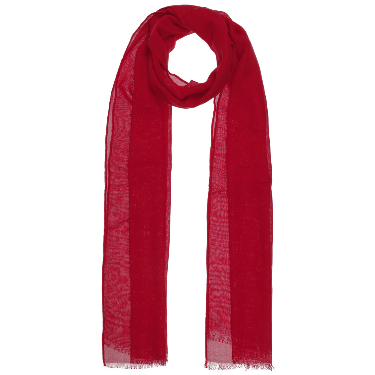 Chiffon Sjaal Met Viscose By Passigatti Rood passigatti kopen in de aanbieding