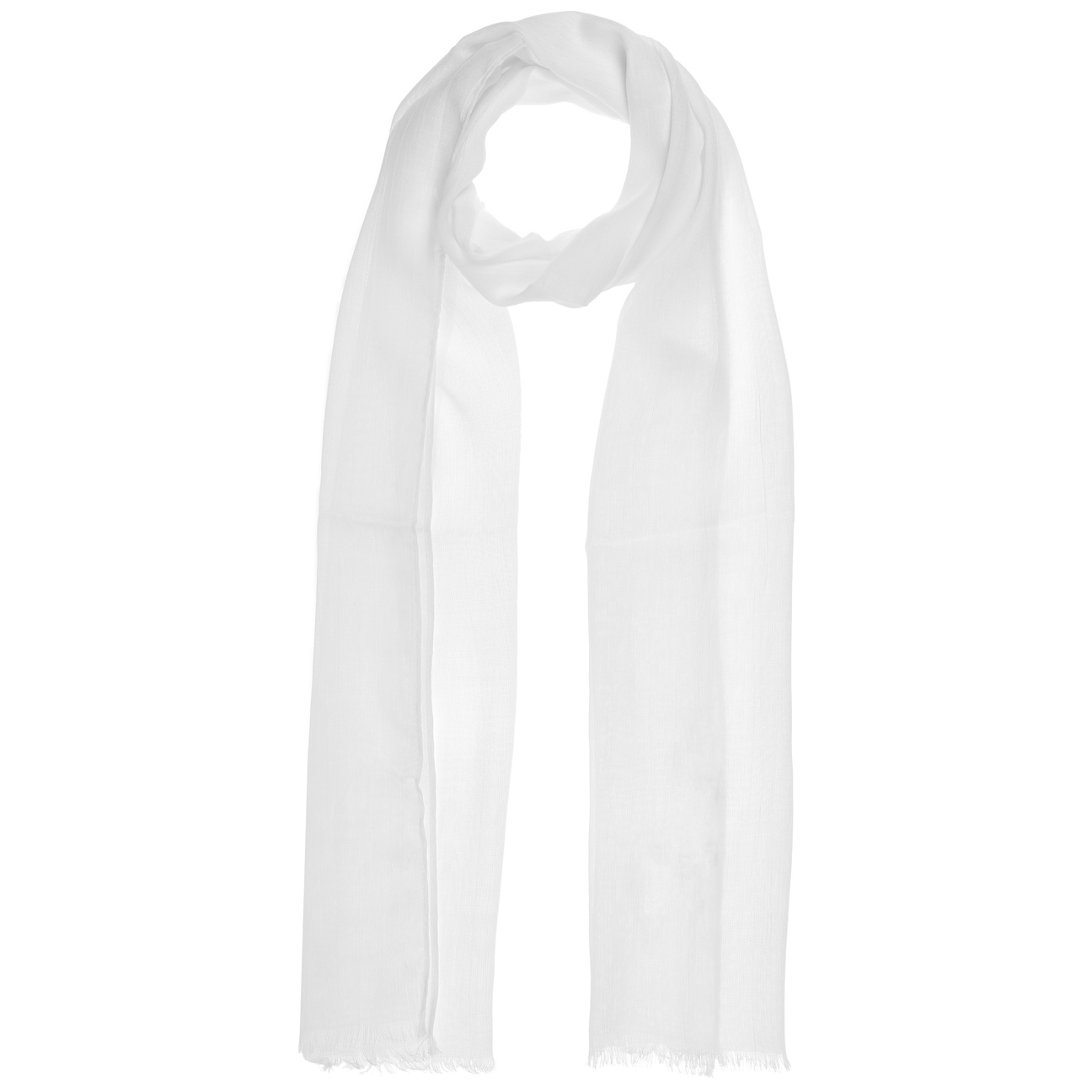 Chiffon Sjaal Met Viscose By Passigatti Wit passigatti kopen in de aanbieding