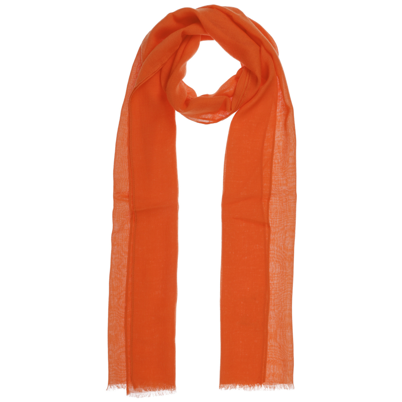 Chiffon Sjaal Met Viscose By Passigatti Oranje passigatti kopen in de aanbieding