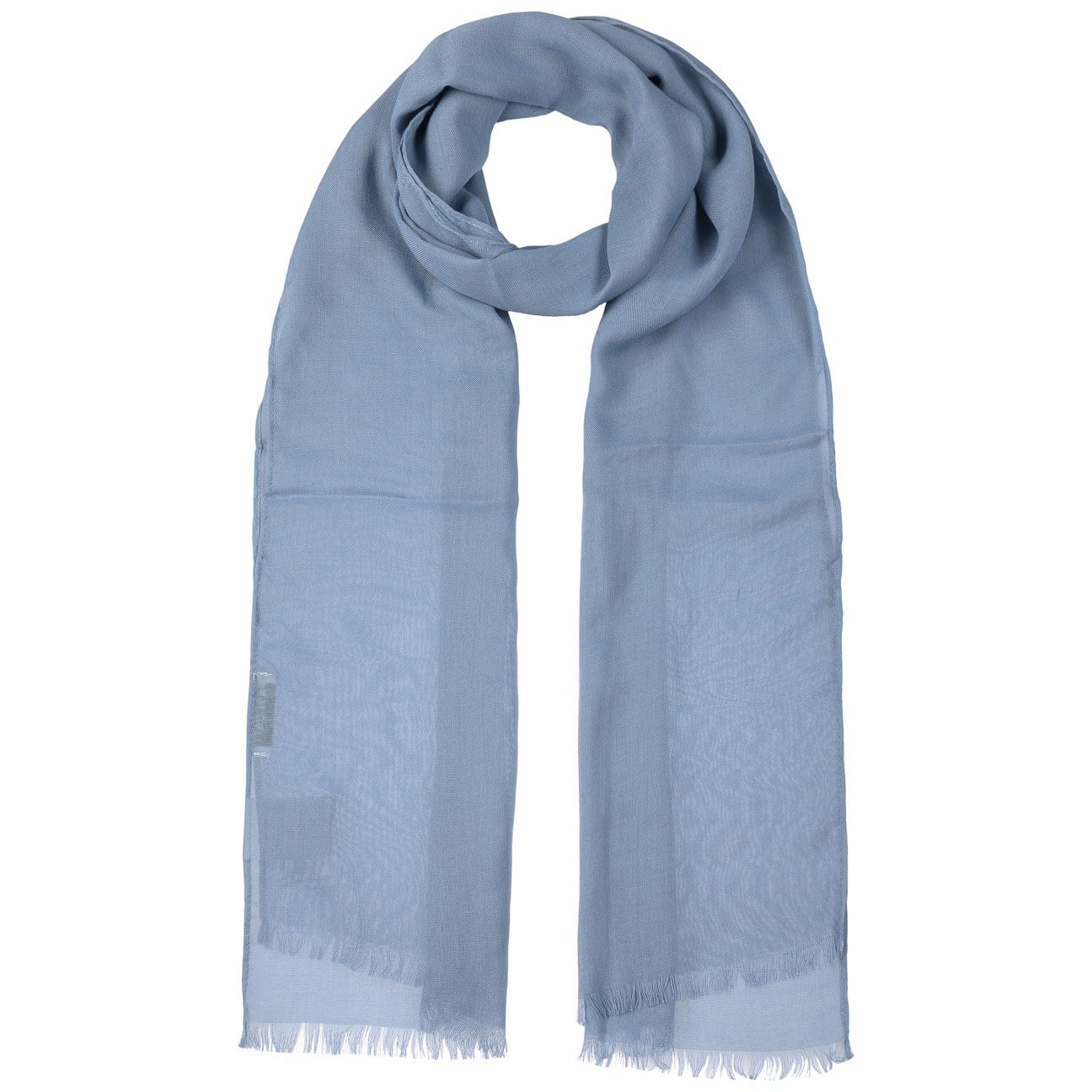 Chiffon Sjaal Met Viscose By Passigatti Lichtblauw passigatti kopen in de aanbieding