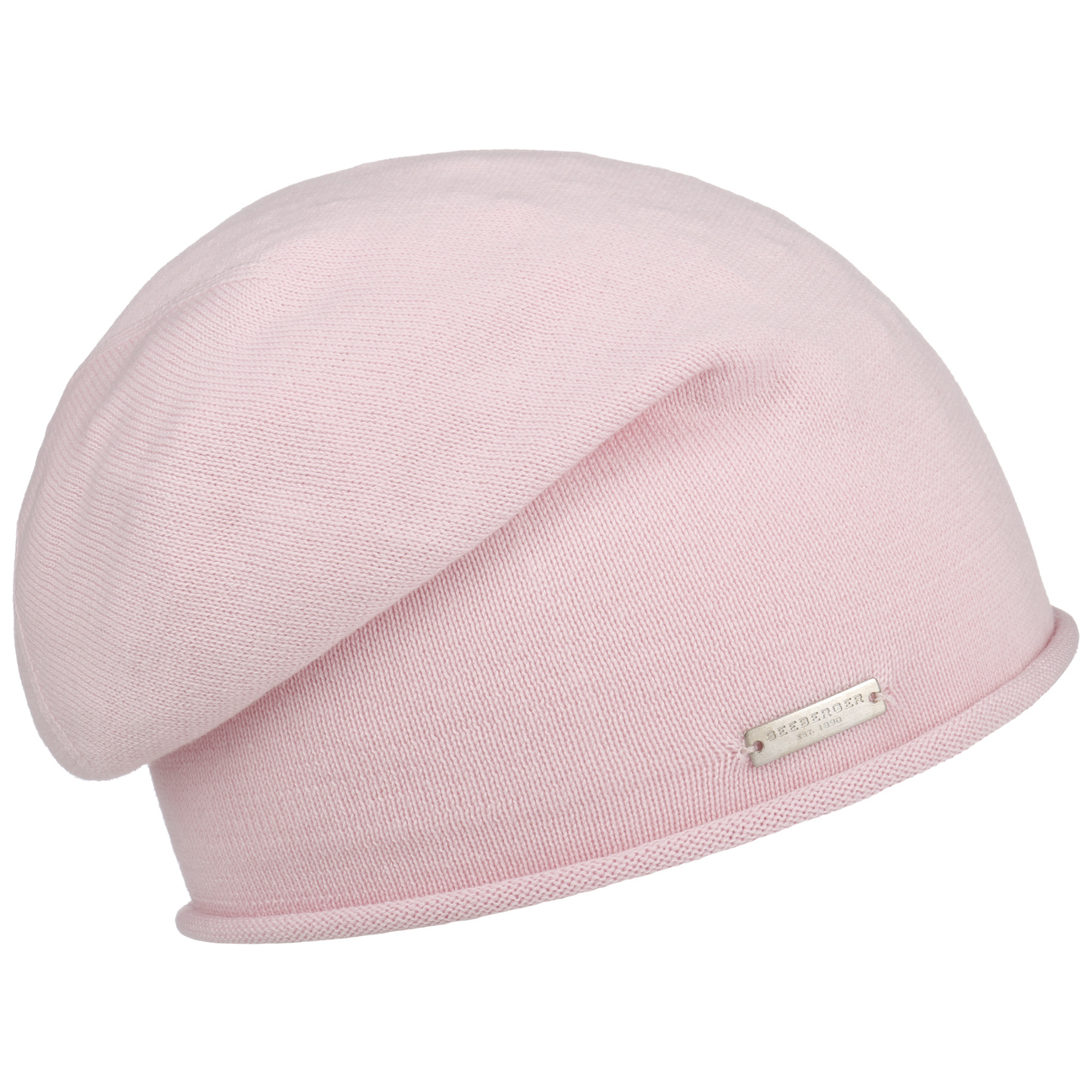 Rolrand Beanie By Seeberger Roze One Size seeberger kopen in de aanbieding Rolrand Beanie By Seeberger Roze One Size seeberger kopen in de aanbieding