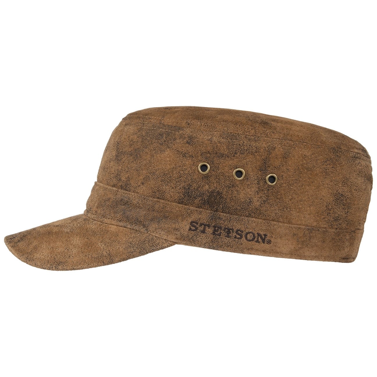 Raymore Pigskin Army Cap By Stetson Bruin One Size stetson kopen in de aanbieding Raymore Pigskin Army Cap By Stetson Bruin One Size stetson kopen in de aanbieding