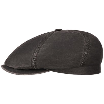 Brooklin Old Cotton Flat Cap by Stetson