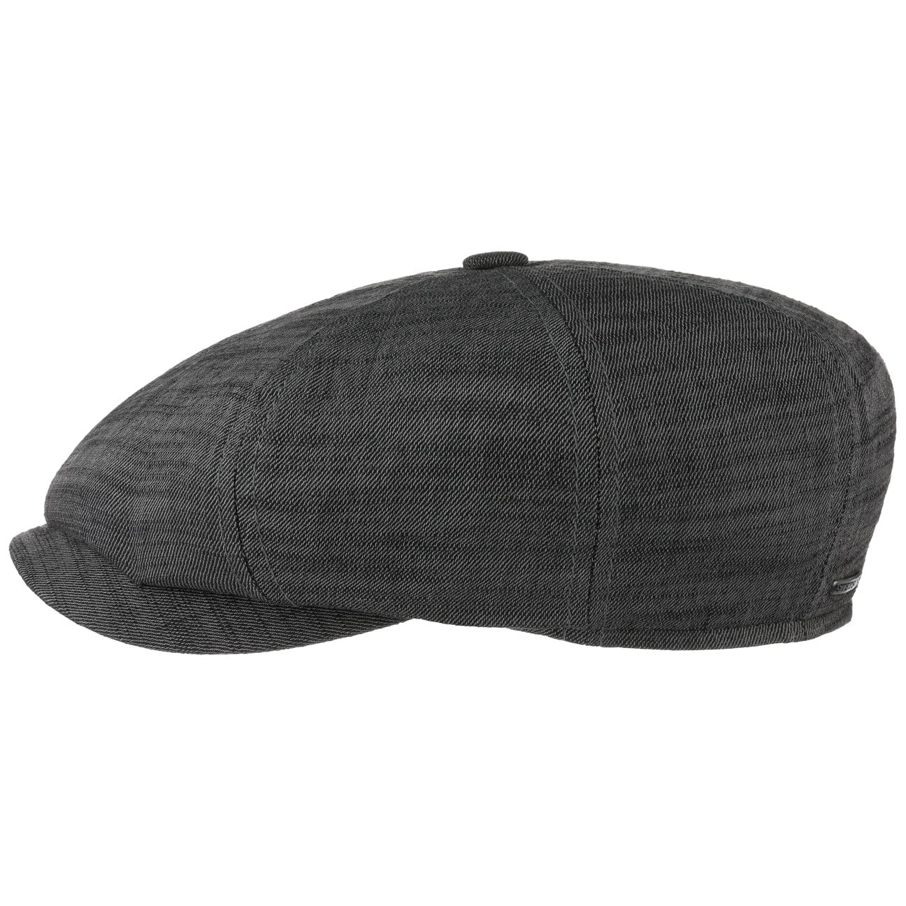 Many Cotton Newsboy Cap By Stetson Zwart 57 stetson kopen in de aanbieding