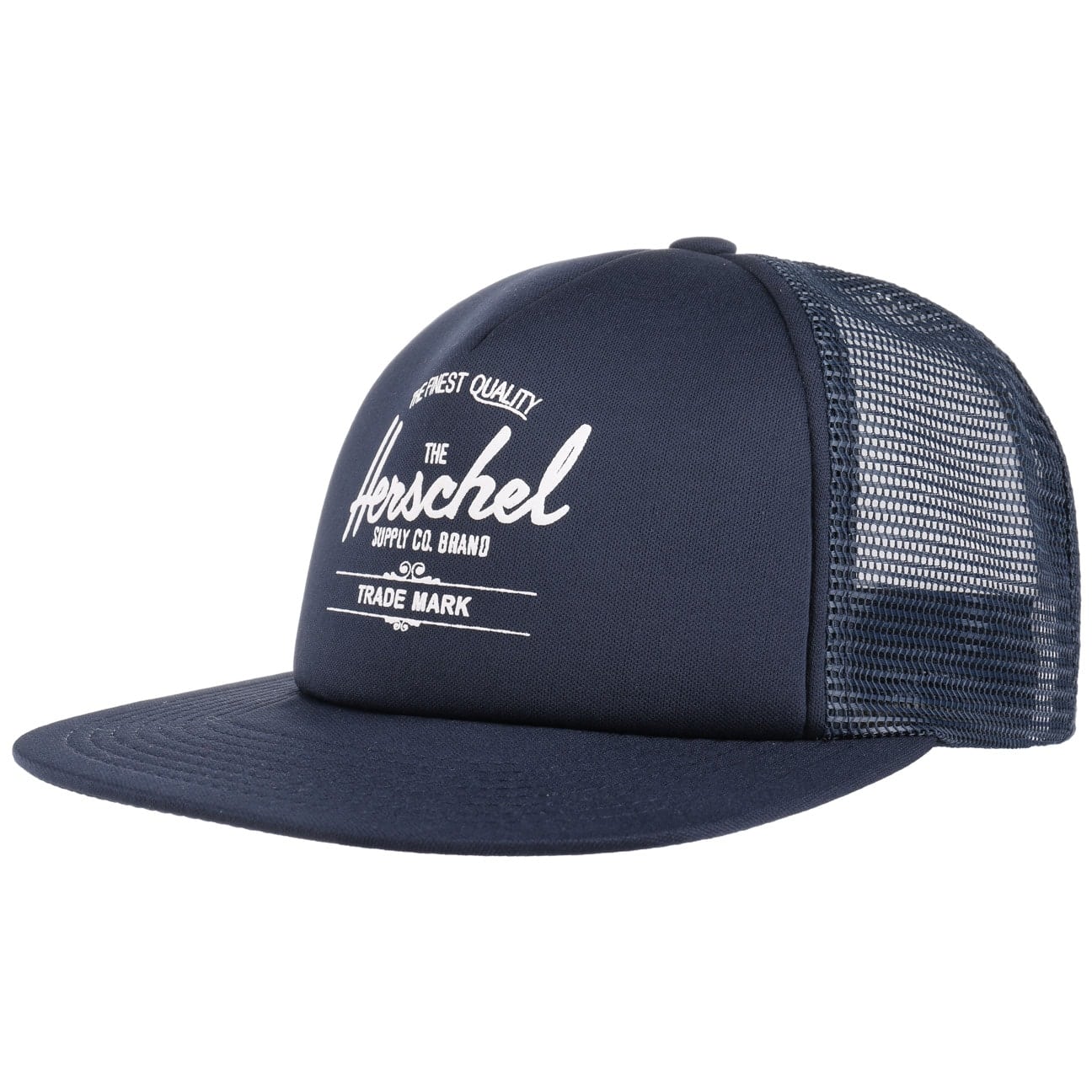 Whaler Mesh Flatbrim Cap By Herschel Donkerblauw One Size herschel kopen in de aanbieding Whaler Mesh Flatbrim Cap By Herschel Donkerblauw One Size herschel kopen in de aanbieding