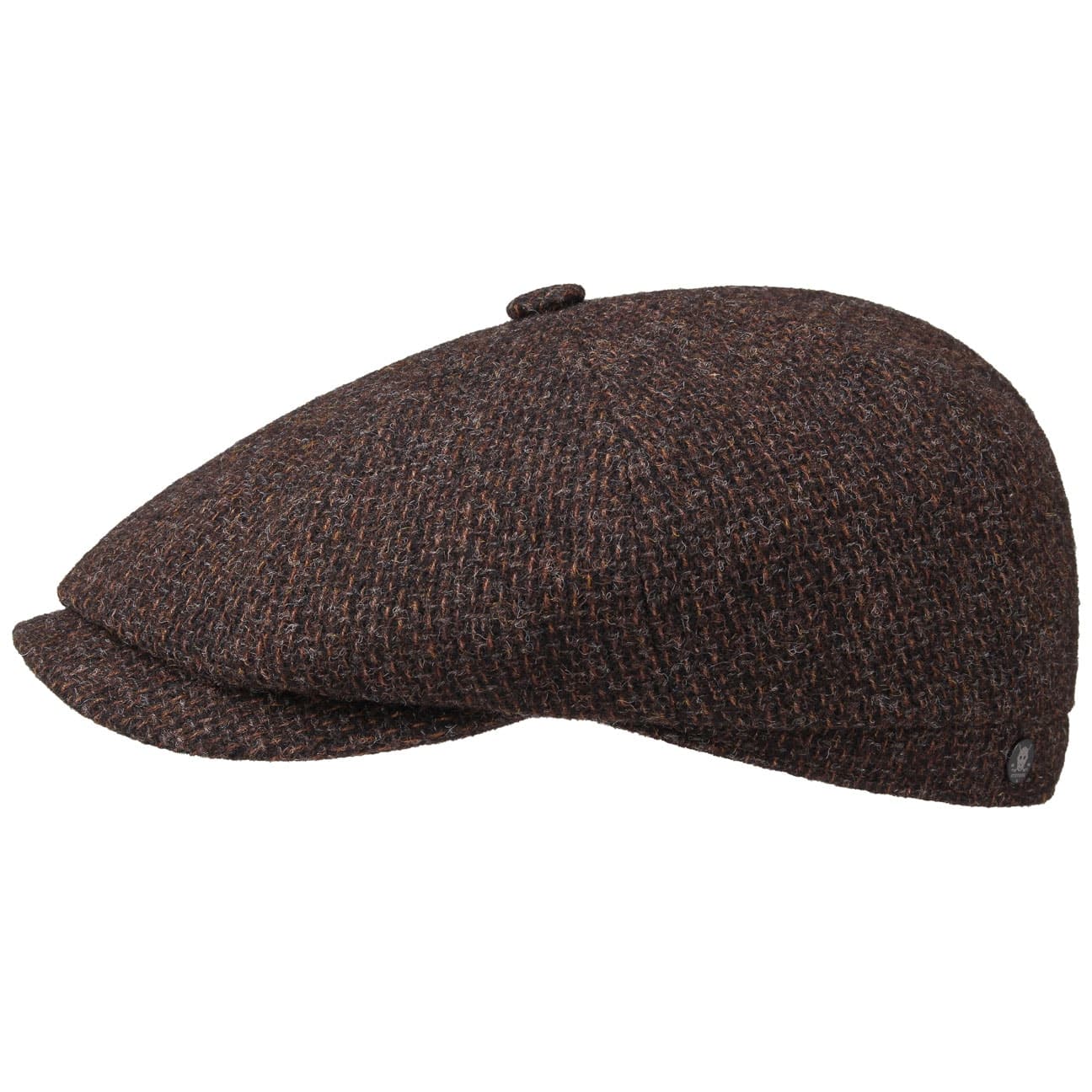 Hatteras Wool Rough Flat Cap By Stetson Bruin 59 stetson kopen in de aanbieding