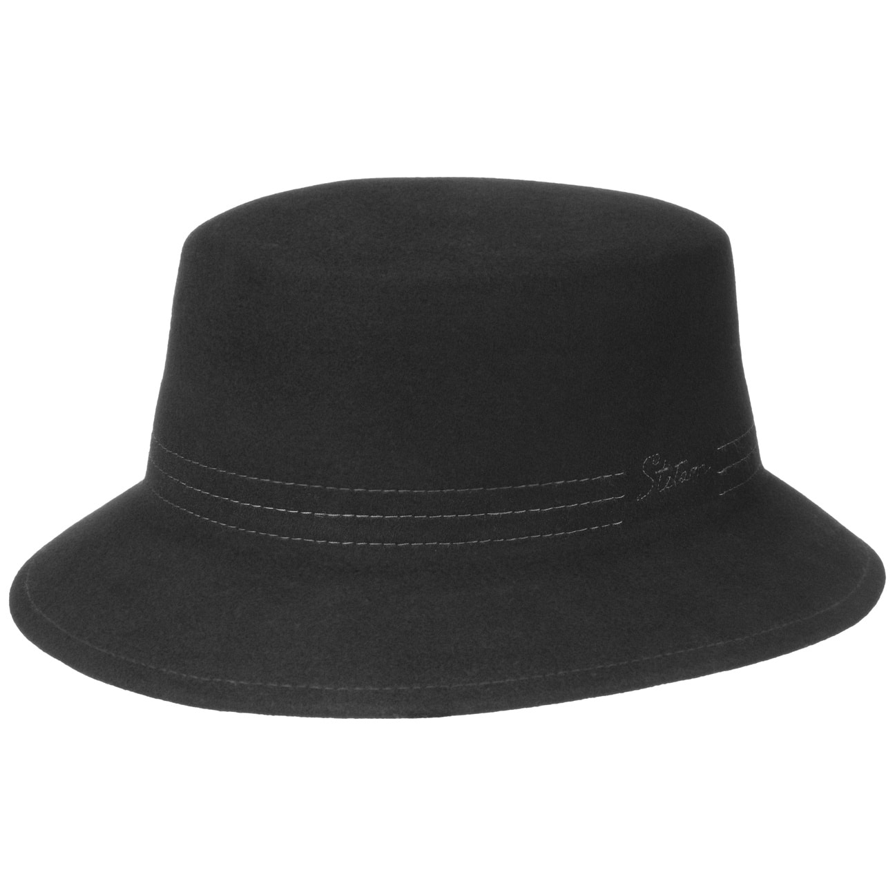 Towson Vitafelt Hoed By Stetson Zwart Xl 60 61 Cm stetson kopen in de aanbieding