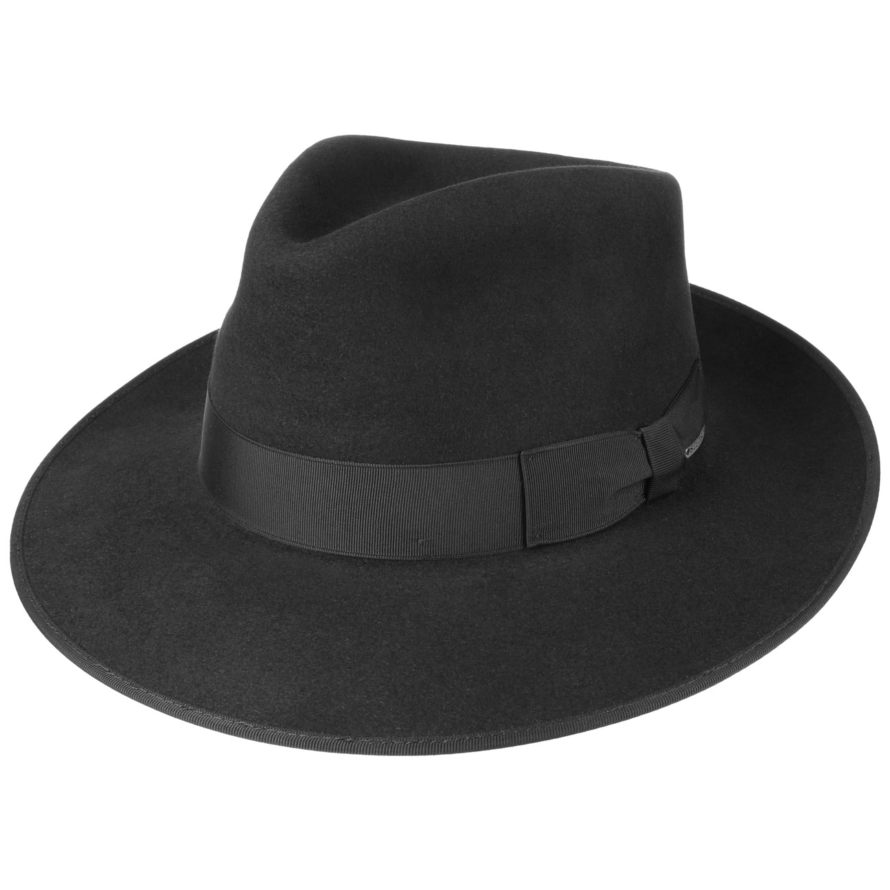 Virgi Haarvilthoed By Stetson Zwart 57 stetson kopen in de aanbieding