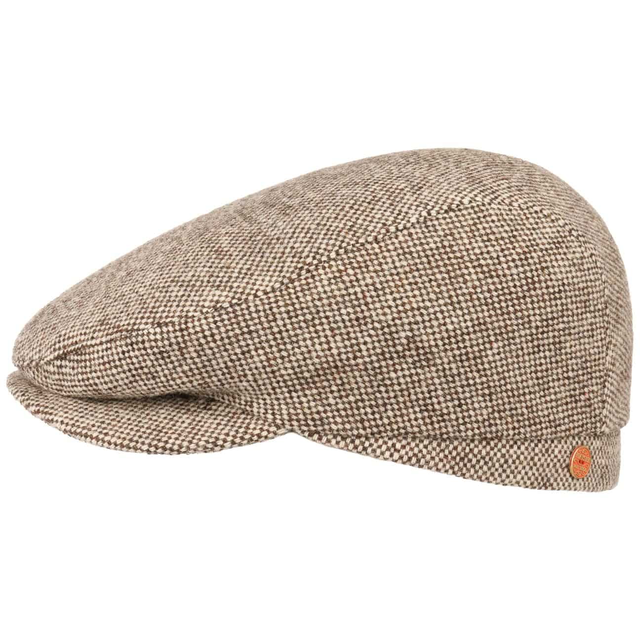 Frankie Tweed Flat Cap By Mayser Beige 58 mayser kopen in de aanbieding