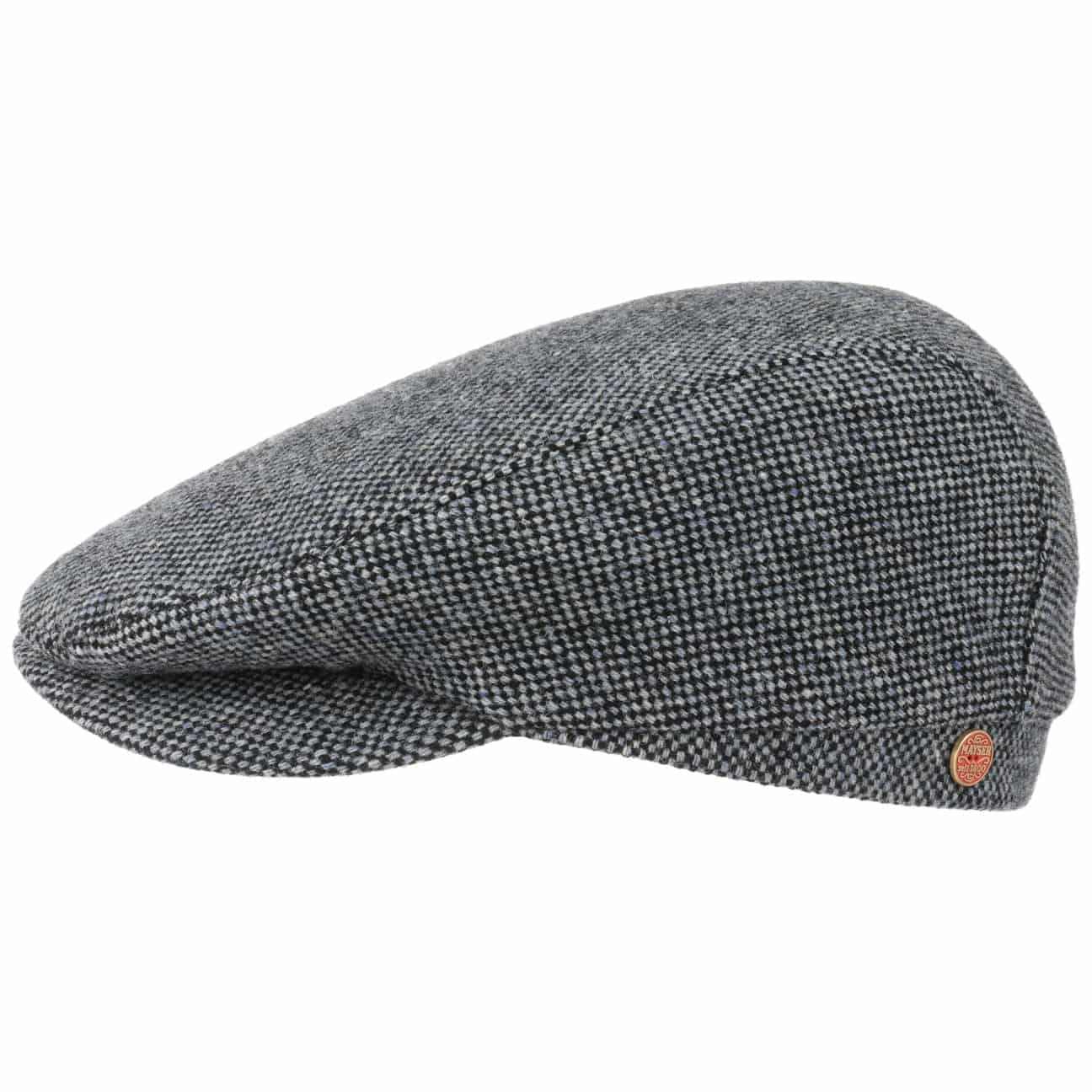Frankie Tweed Flat Cap By Mayser Grijs Blauw 59 mayser kopen in de aanbieding