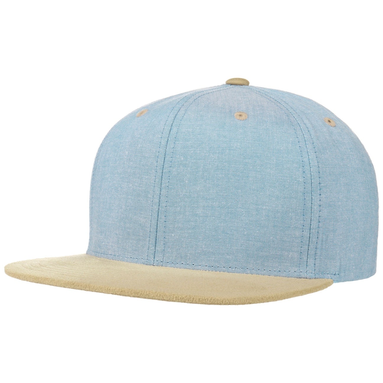 Hoedshop Chambray Suede Snapback Cap Lichtblauw One Size hoedshop kopen in de aanbieding Hoedshop Chambray Suede Snapback Cap Lichtblauw One Size hoedshop kopen in de aanbieding