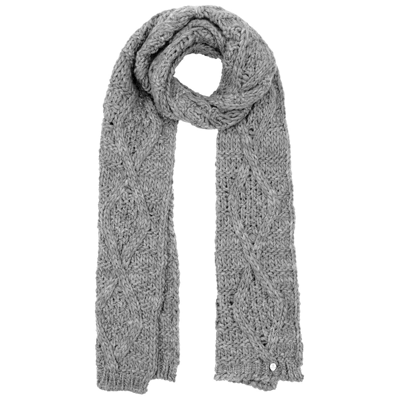 Malita Gebreide Sjaal By Lierys Grijs lierys kopen in de aanbieding