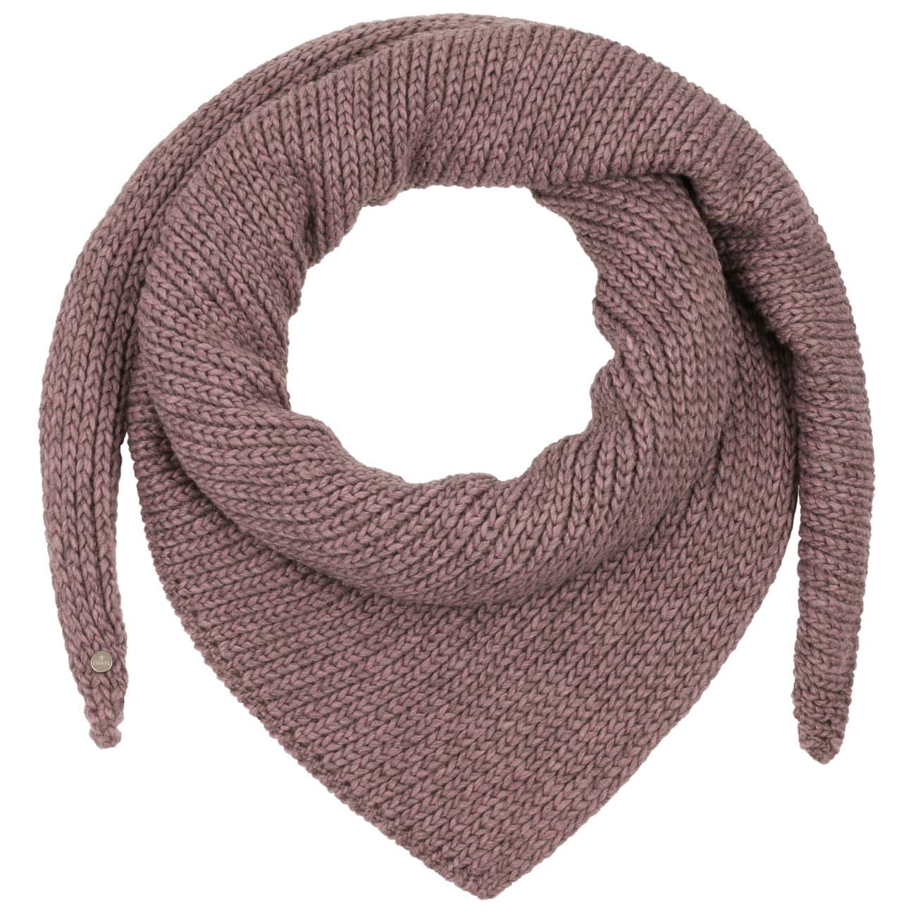 Jil Driehoek Sjaal By Lierys Mauve lierys kopen in de aanbieding