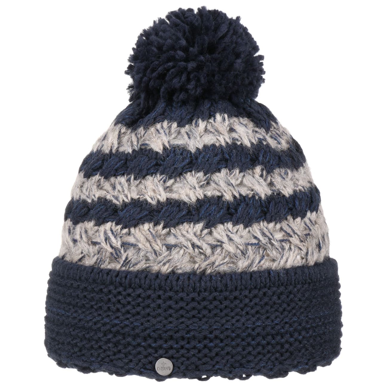 Mohair Stripes Pomponmuts By Lierys Blauw One Size lierys kopen in de aanbieding Mohair Stripes Pomponmuts By Lierys Blauw One Size lierys kopen in de aanbieding