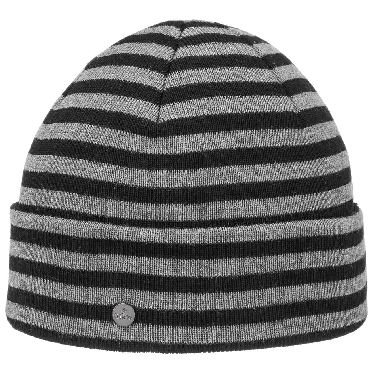 Merino Stripes Muts Met Omslag By Lierys Zwart One Size lierys kopen in de aanbieding Merino Stripes Muts Met Omslag By Lierys Zwart One Size lierys kopen in de aanbieding