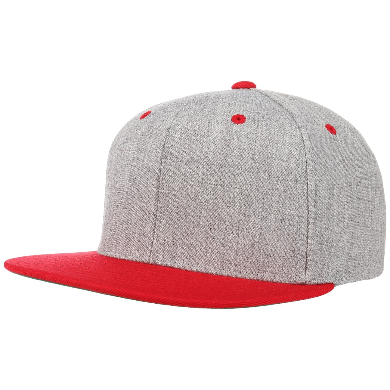 Hoedshop Classic Twotone Cap Grijs Rood One Size hoedshop kopen in de aanbieding Hoedshop Classic Twotone Cap Grijs Rood One Size hoedshop kopen in de aanbieding