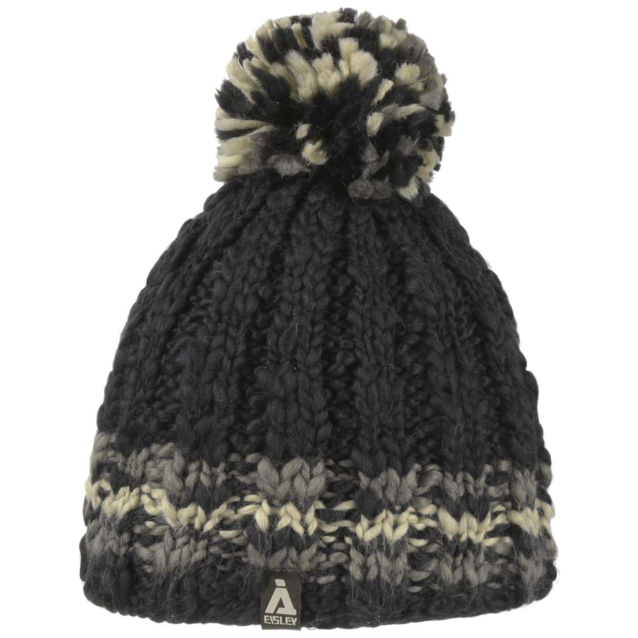 Hoedshop Cindi Gebreide Pomponmuts Zwart One Size hoedshop kopen in de aanbieding Hoedshop Cindi Gebreide Pomponmuts Zwart One Size hoedshop kopen in de aanbieding