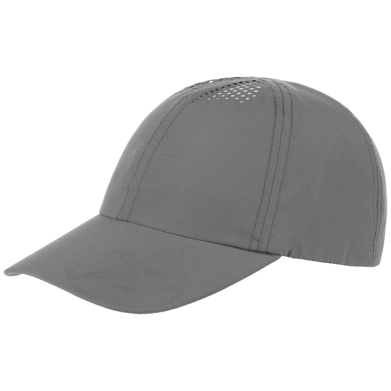 Hoedshop Vented Strapback Cap Licht Grijs One Size hoedshop kopen in de aanbieding Hoedshop Vented Strapback Cap Licht Grijs One Size hoedshop kopen in de aanbieding