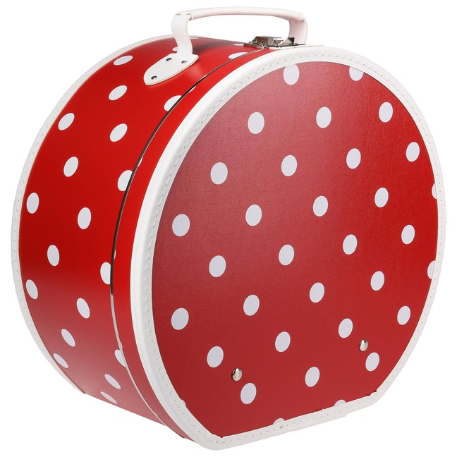Lierys Hoedenbox Rood Dames/Heren - voor Zomer/Winter - One Size rood