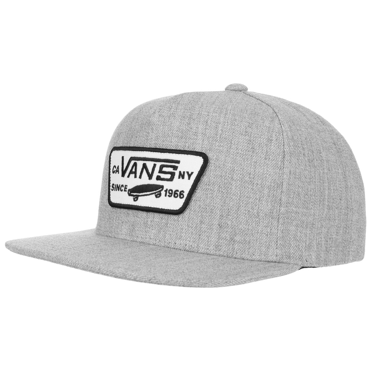 Full Patch Snapback Cap By Vans Licht Grijs One Size vans kopen in de aanbieding Full Patch Snapback Cap By Vans Licht Grijs One Size vans kopen in de aanbieding