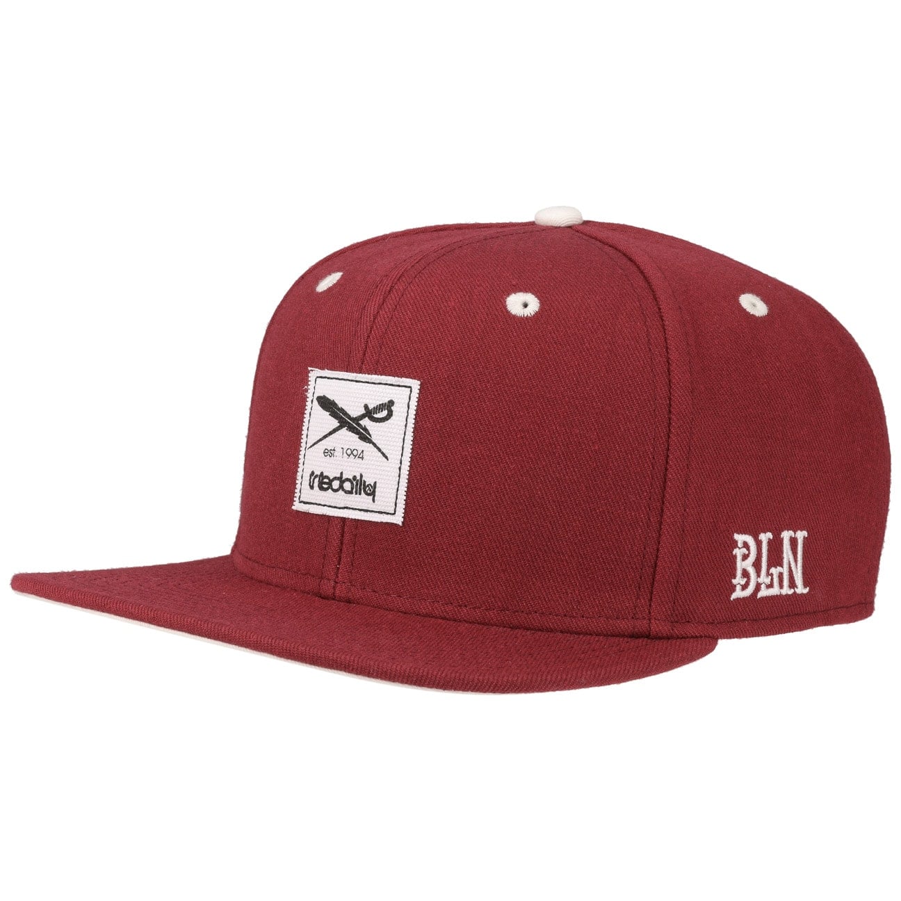 Daily Flag Snapback Cap By Iriedaily Bordeaux One Size iriedaily kopen in de aanbieding Daily Flag Snapback Cap By Iriedaily Bordeaux One Size iriedaily kopen in de aanbieding