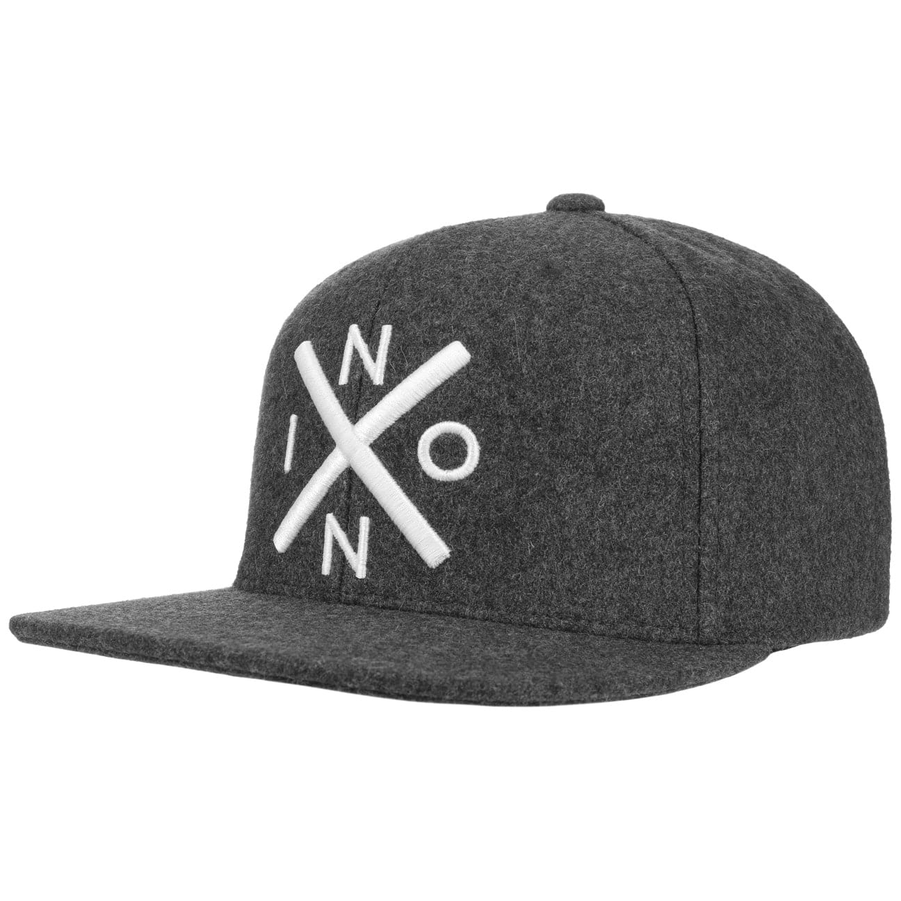 The X Snapback Pet By Nixon Grijs One Size nixon kopen in de aanbieding