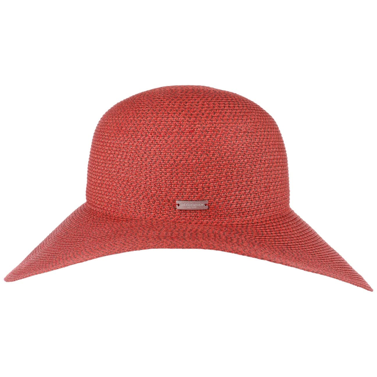 Twotone Melange Flaphoed By Seeberger Rood One Size seeberger kopen in de aanbieding Twotone Melange Flaphoed By Seeberger Rood One Size seeberger kopen in de aanbieding