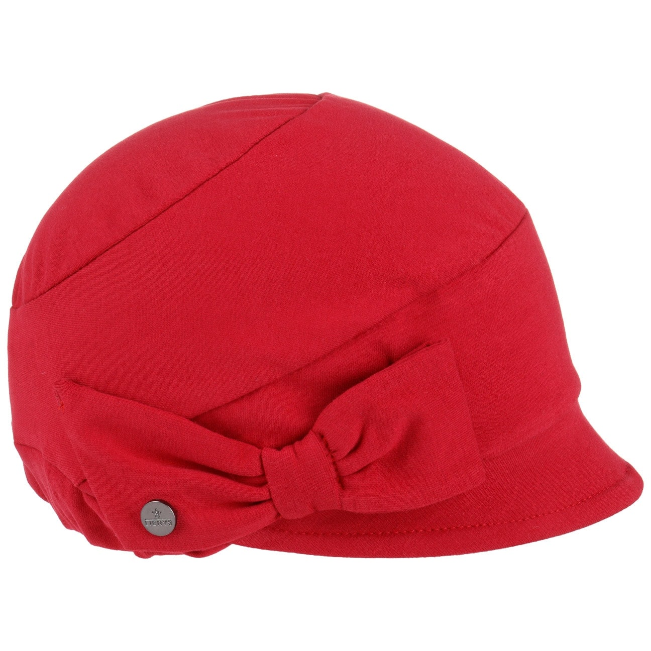 Tilda Katoenen Muts Met Strik By Lierys Rood One Size lierys kopen in de aanbieding