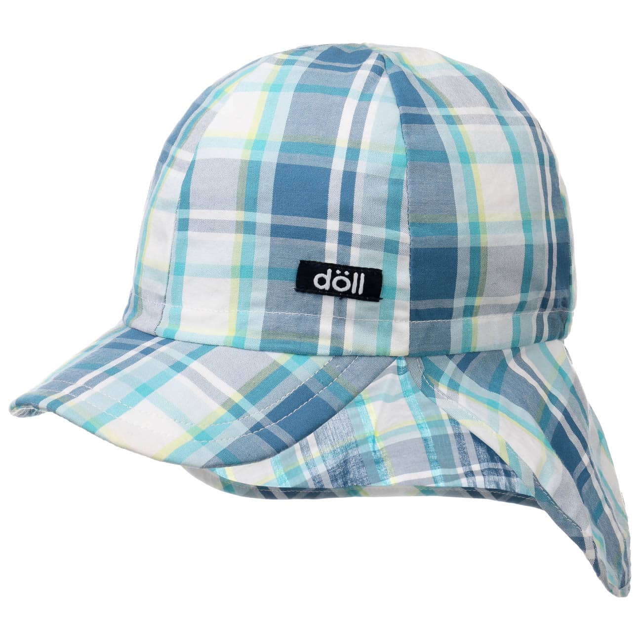 Checked Uv Bescherming Kinderpet By Doll Blauw 49 doll kopen in de aanbieding Checked Uv Bescherming Kinderpet By Doll Blauw 49 doll kopen in de aanbieding