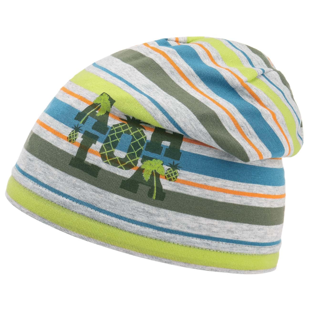 Jersey Aloha Stripes Kindermuts By Doll Groen 49 doll kopen in de aanbieding