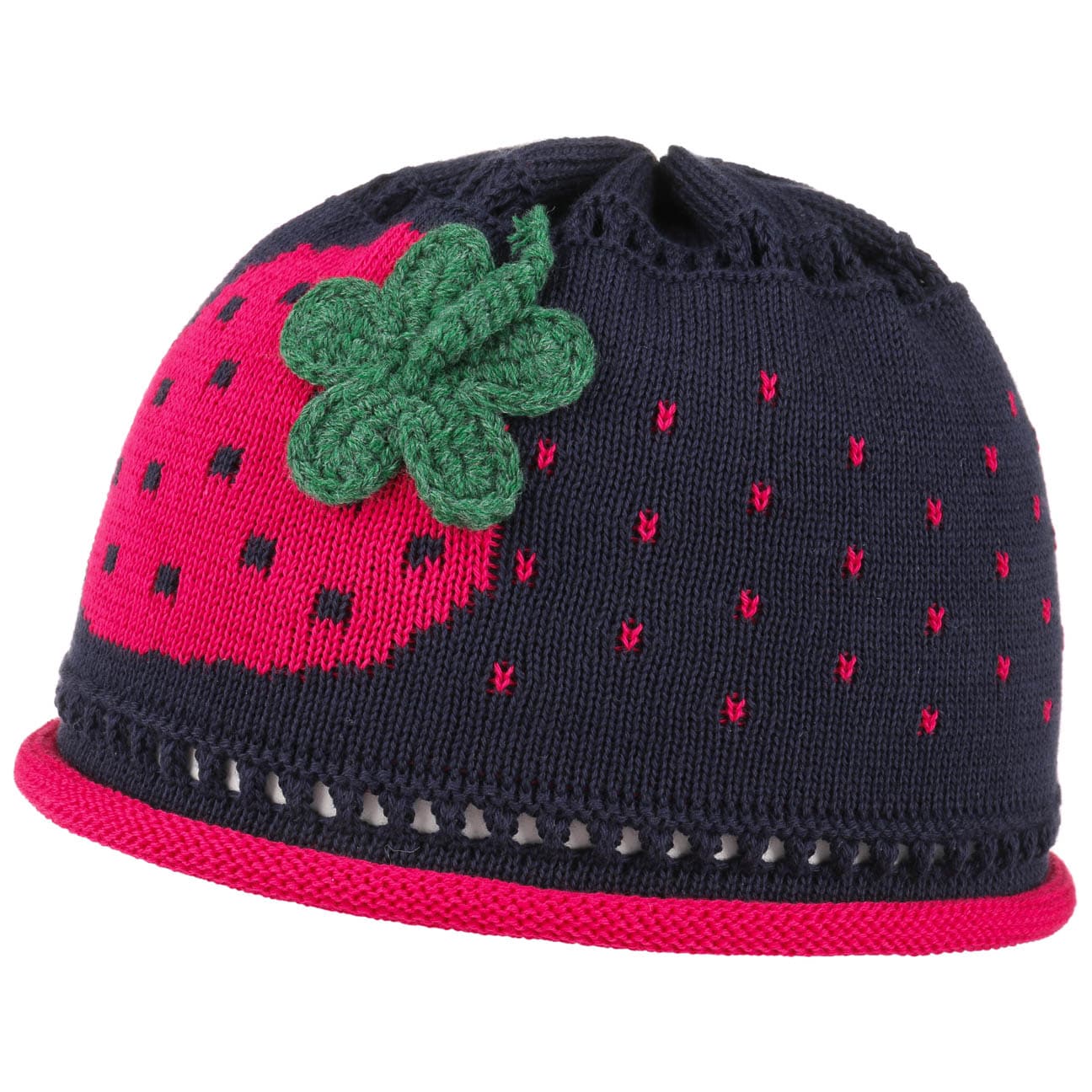 Strawberry Beanie Kindermuts By Maximo Blauw 51 maximo kopen in de aanbieding