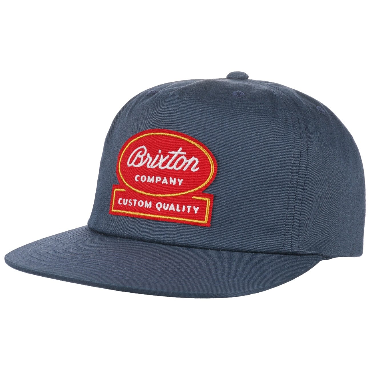 Dale Snapback Pet By Brixton Donkerblauw One Size brixton kopen in de aanbieding