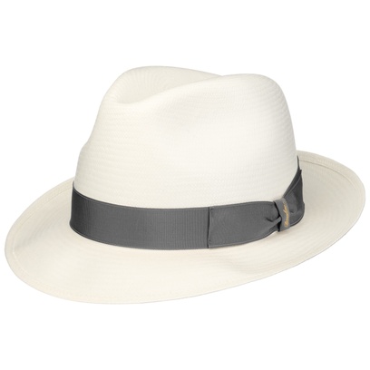 Black Trim Small Panamahoed by Borsalino