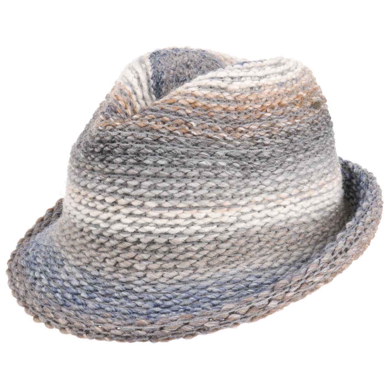 Colour Change Wollen Hoed By Bedacht Blauw Grijs One Size bedacht kopen in de aanbieding