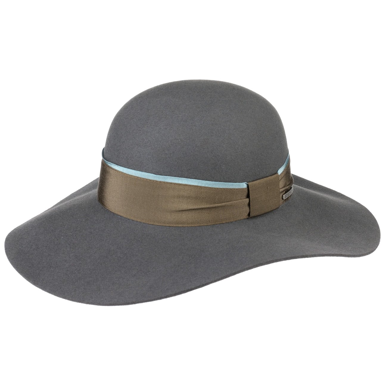Elegantina Haarvilt Flaphoed By Stetson Grijs S 54 55 Cm stetson kopen in de aanbieding