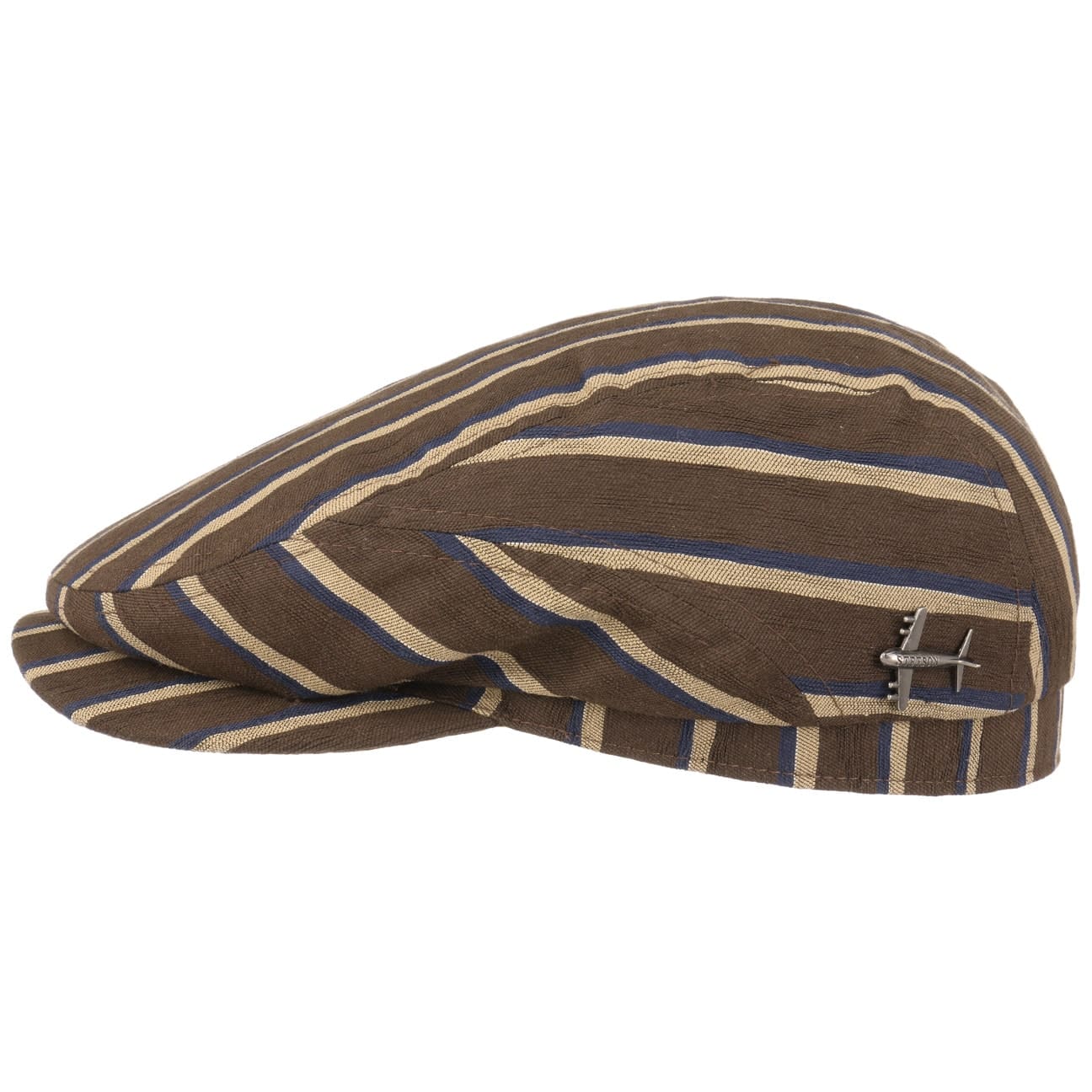 Belfast Stripes Pet By Stetson Bruin 55 stetson kopen in de aanbieding
