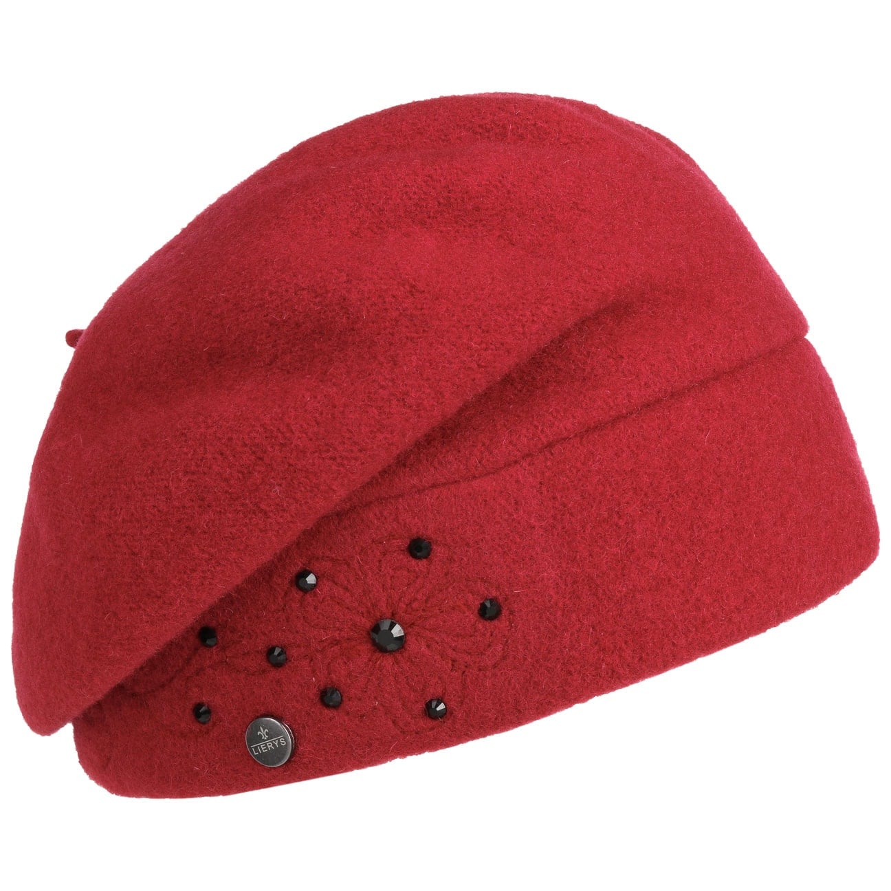 Gekookte Wol Alpinopet Met Strass By Lierys Donkerrood One Size lierys kopen in de aanbieding