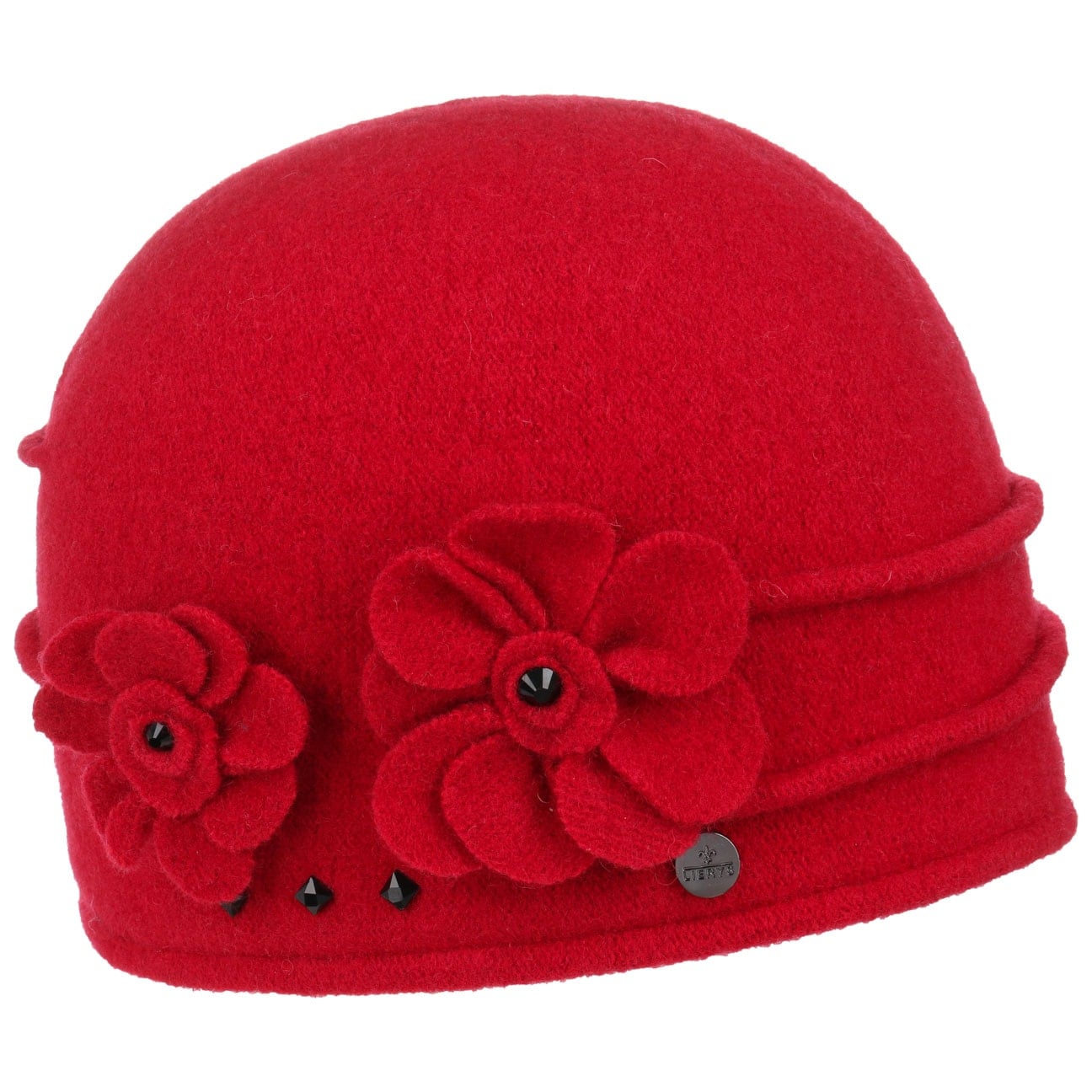 Sumila Gekookte Wol Toque Met Biezen By Lierys Rood One Size lierys kopen in de aanbieding