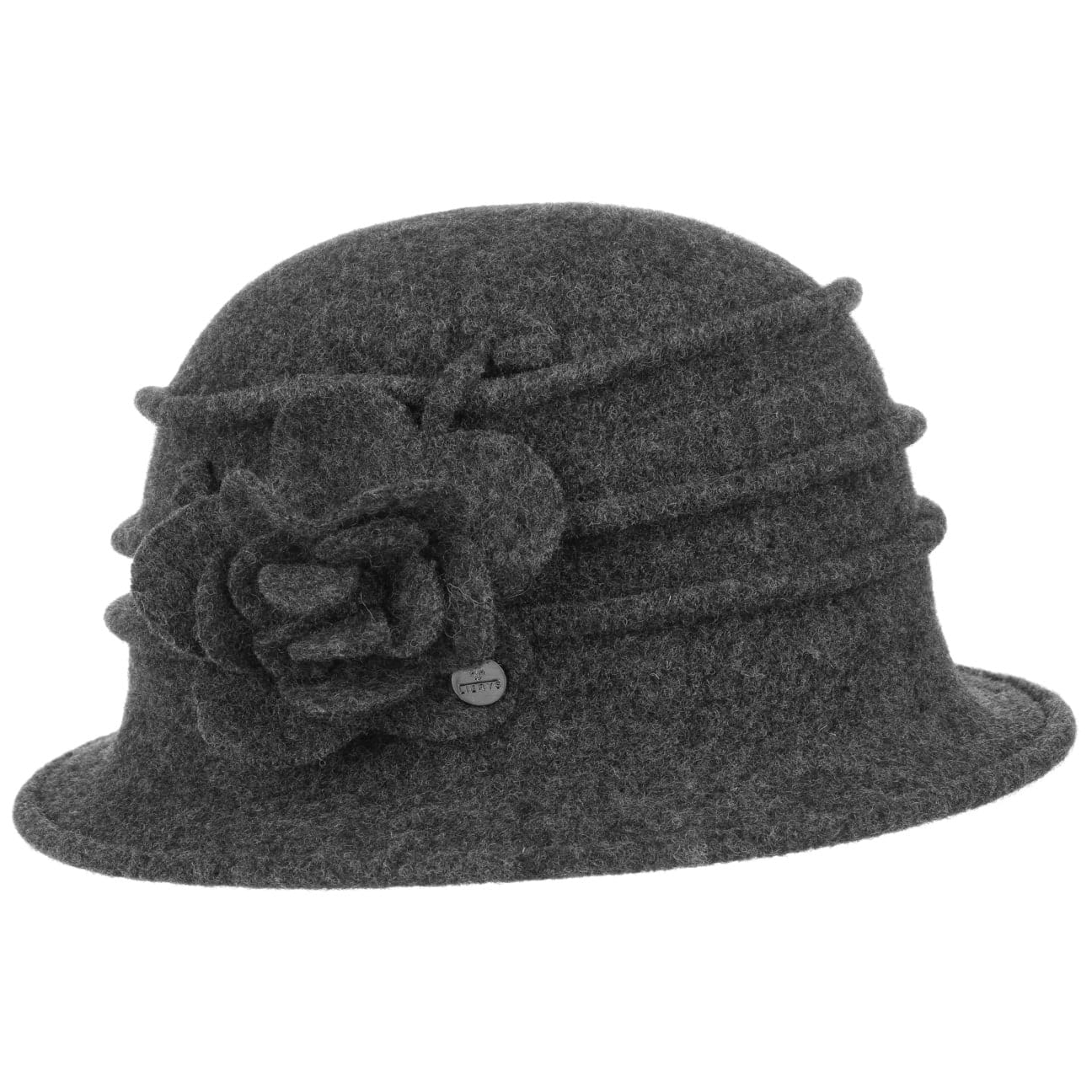 Majlona Gekookte Wol Hoed Met Biezen By Lierys Antraciet One Size lierys kopen in de aanbieding