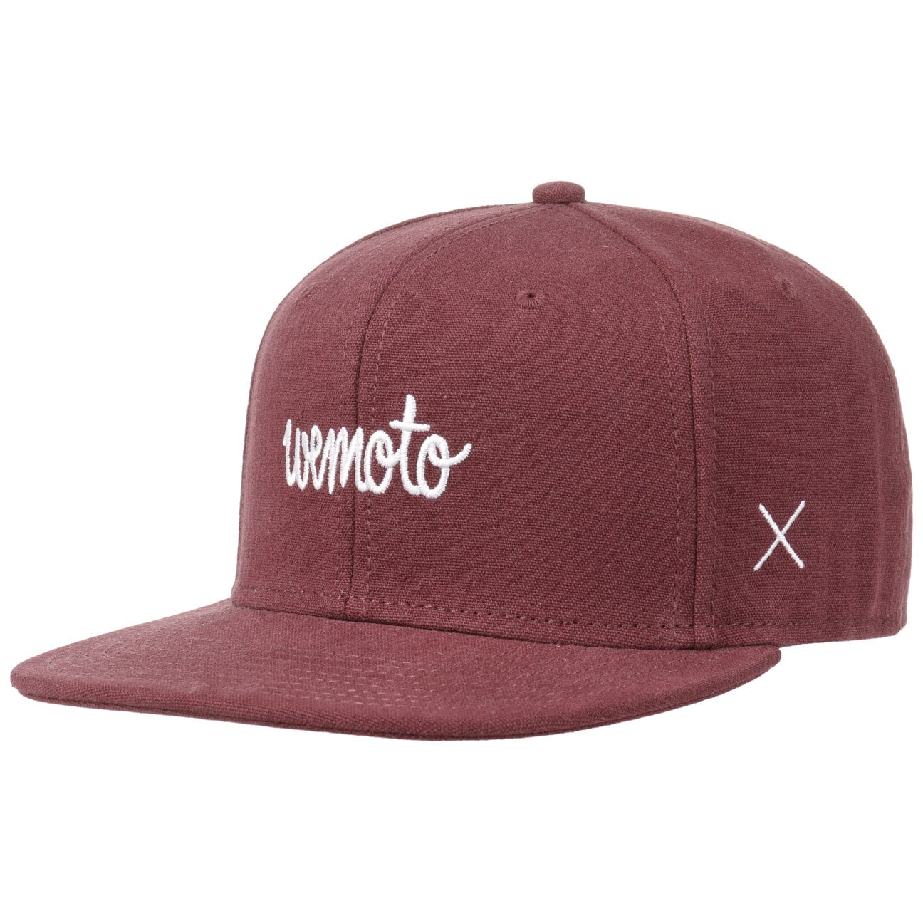 Script Snapback Pet By Wemoto Bordeaux One Size wemoto kopen in de aanbieding