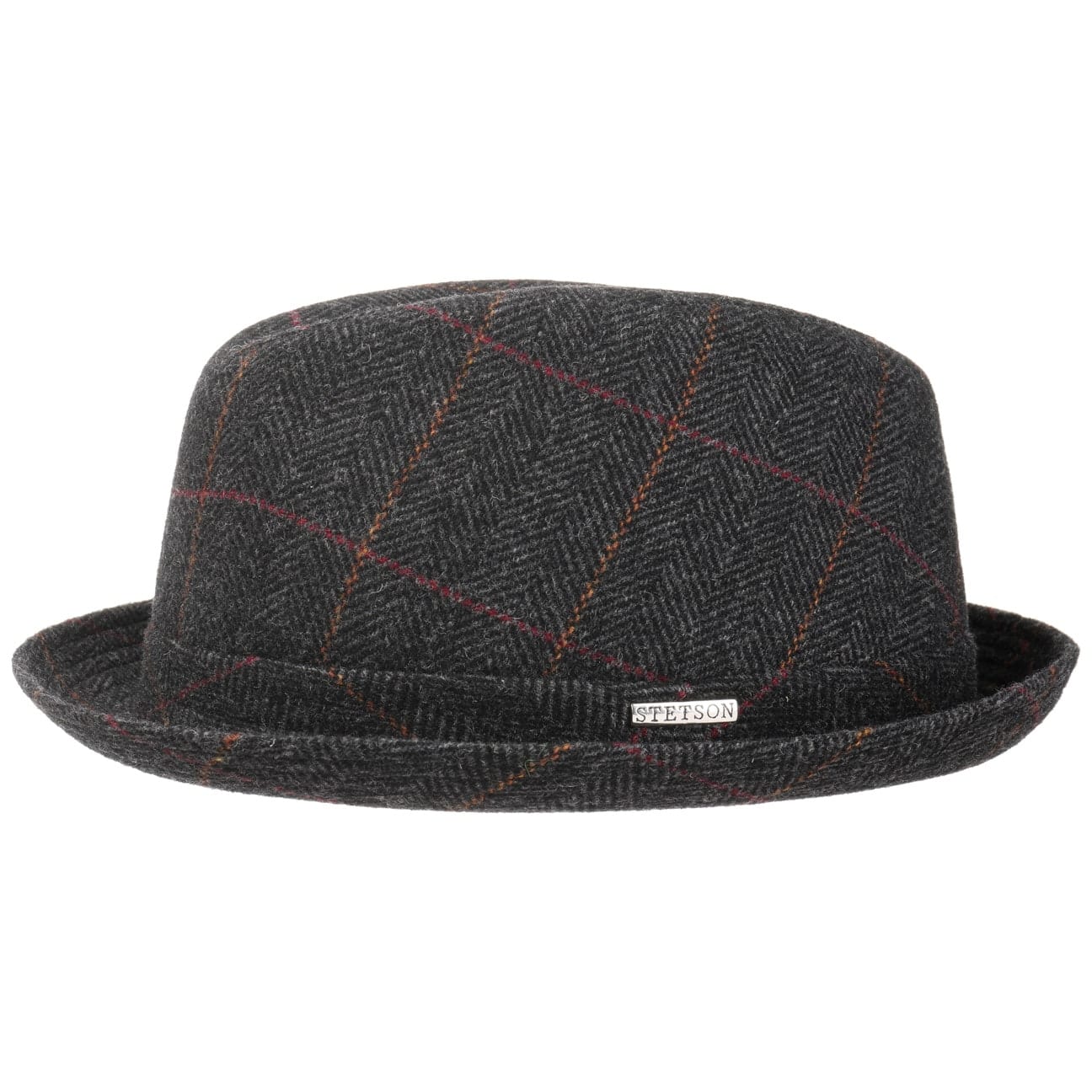 Herringbone Player Wollen Hoed By Stetson Antraciet 55 stetson kopen in de aanbieding Herringbone Player Wollen Hoed By Stetson Antraciet 55 stetson kopen in de aanbieding