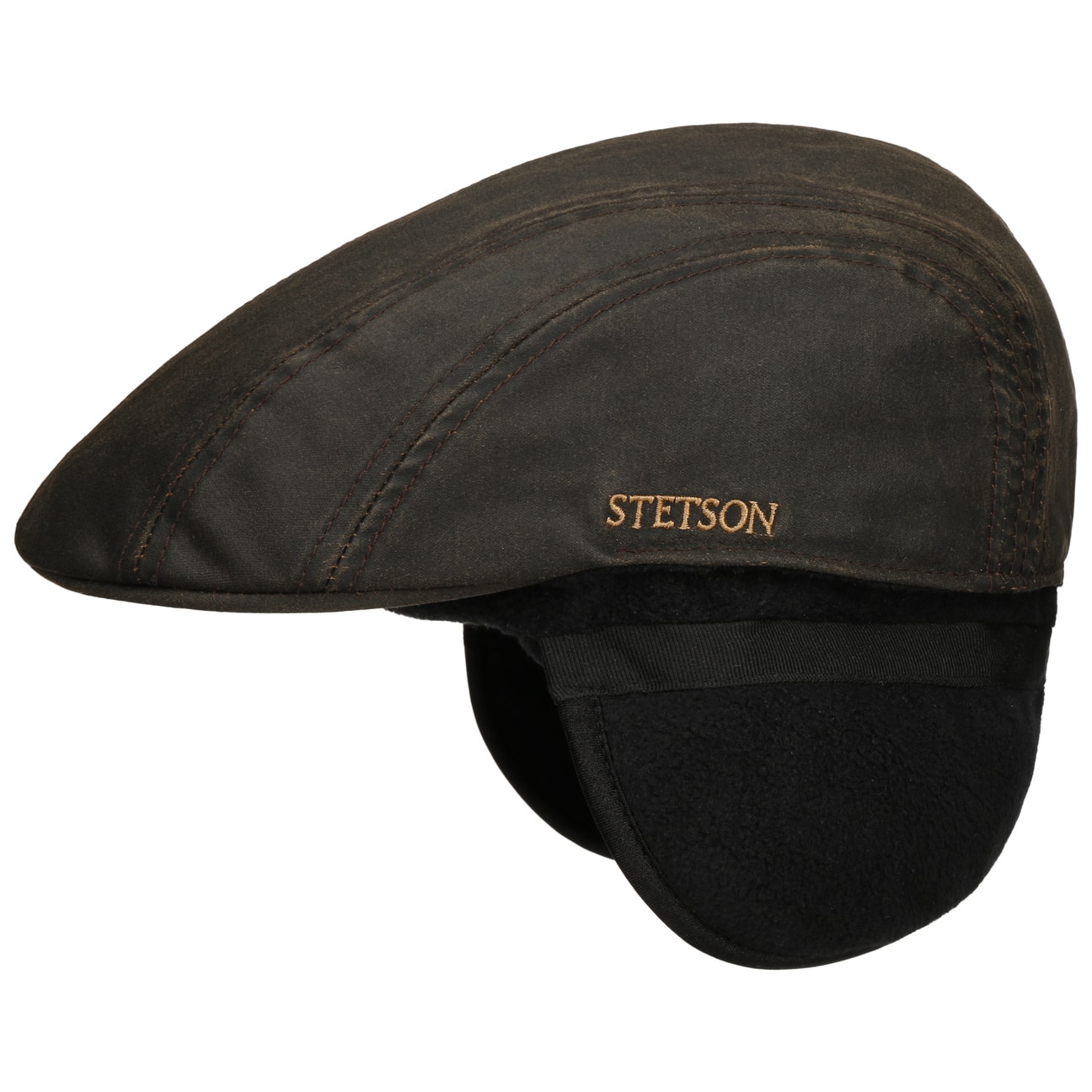 Old Cotton Pet Met Oorbescherming By Stetson Bruin L 58 59 Cm stetson kopen in de aanbieding
