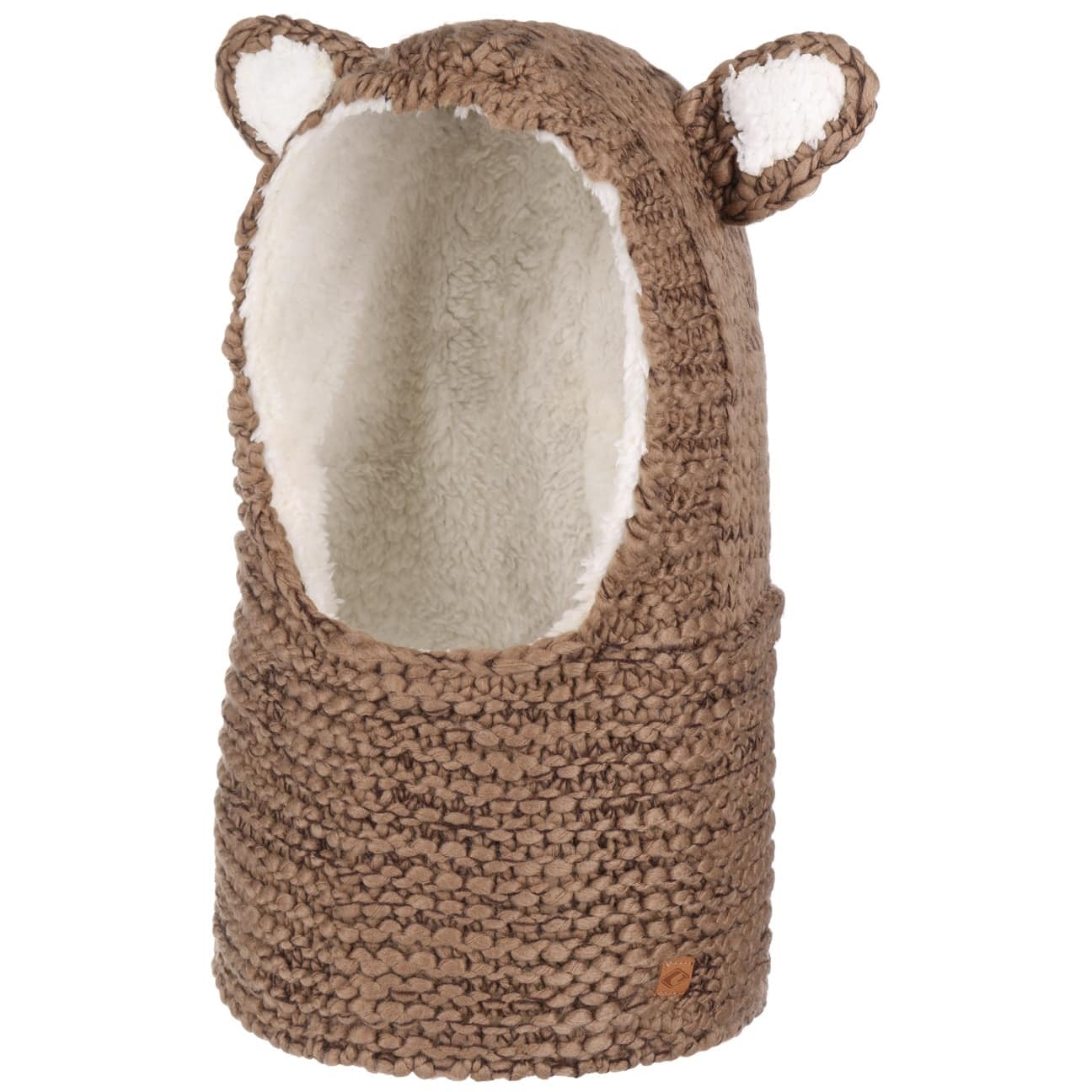 Danny Kindersjaal Muts By Chillouts Bruin Gemeleerd One Size chillouts kopen in de aanbieding