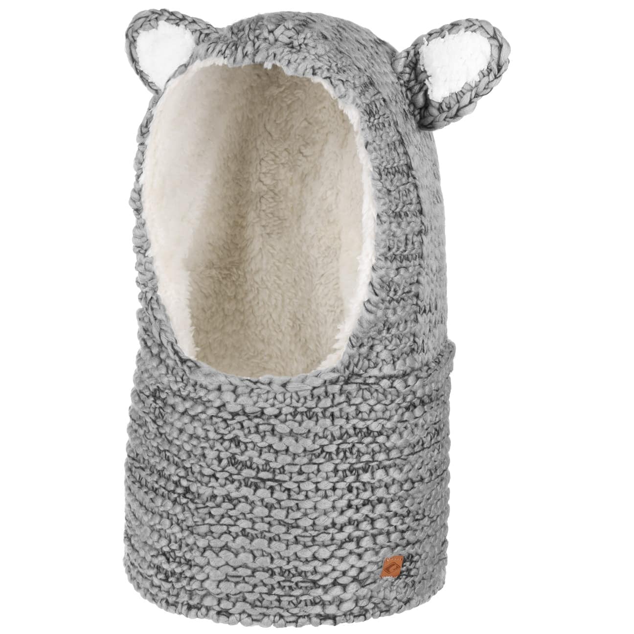 Danny Kindersjaal Muts By Chillouts Grijs Gemeleerd One Size chillouts kopen in de aanbieding