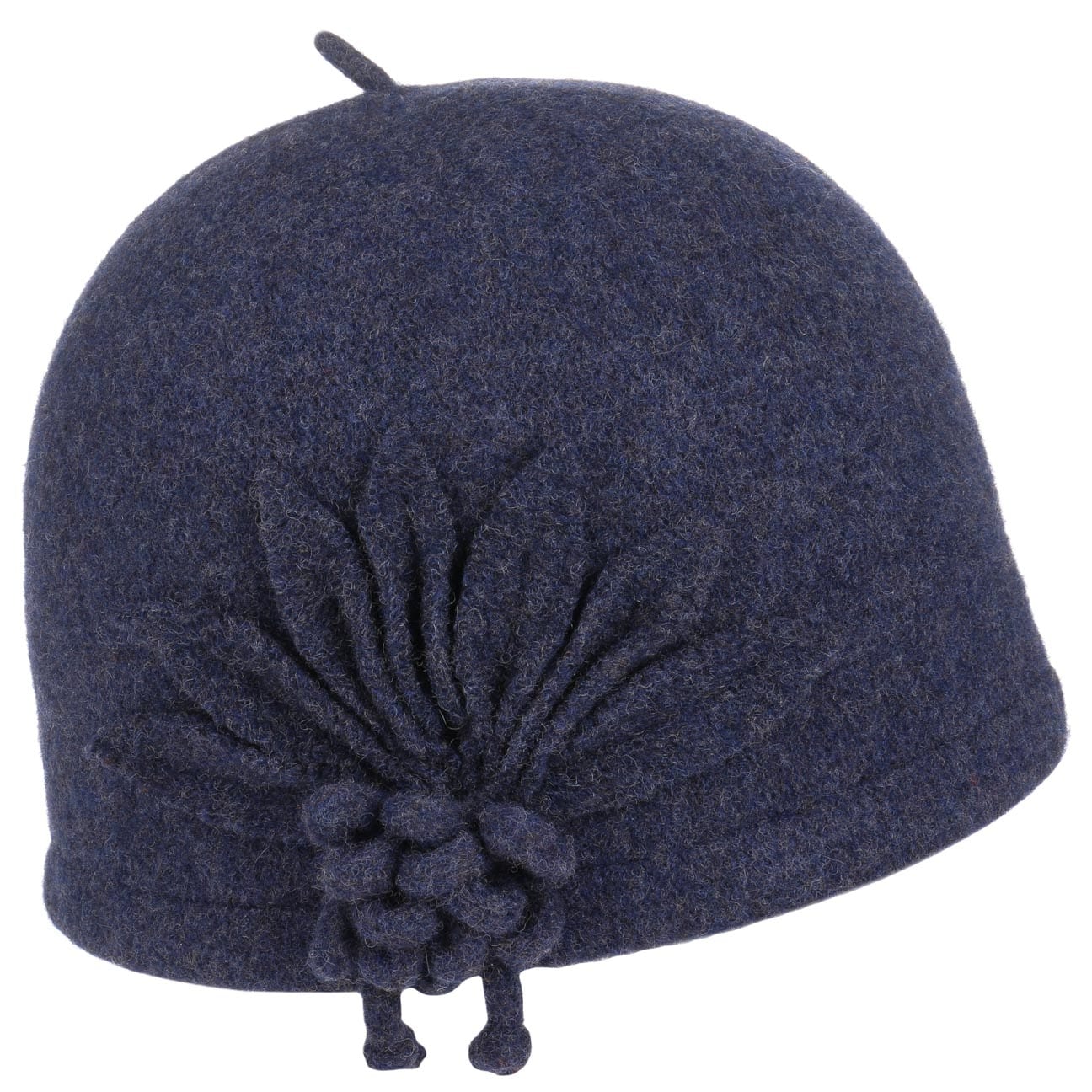 Jalena Gekookte Wol Muts By Lipodo Donkerblauw One Size lipodo kopen in de aanbieding