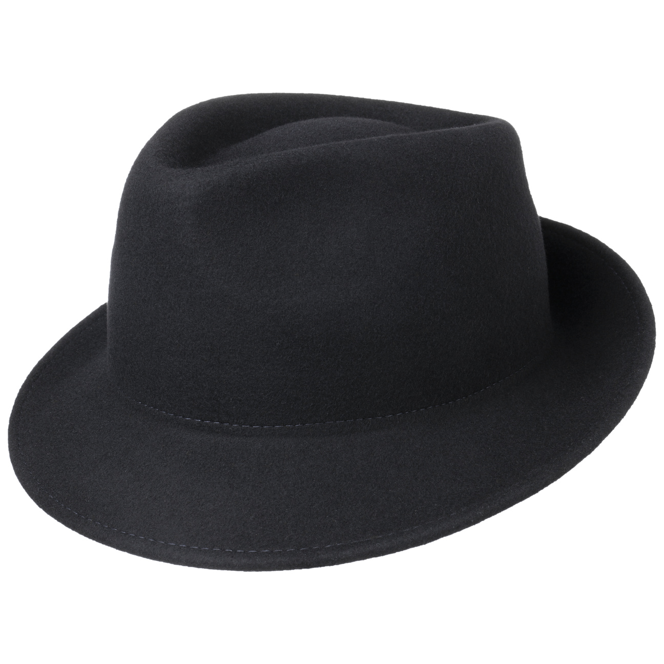 Uni Trilby Wolvilthoed By Lipodo Donkerblauw M 56 57 Cm lipodo kopen in de aanbieding